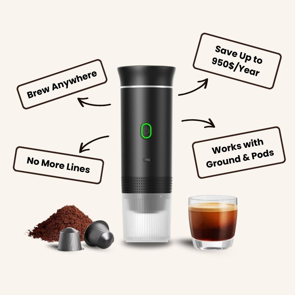 Kivo™ Portable Espresso Maker